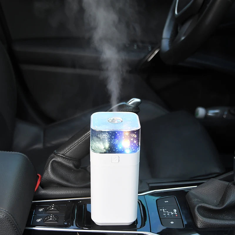 Umidificador de Ar Portátil USB com LED Colorido KP-090 Luuk Young