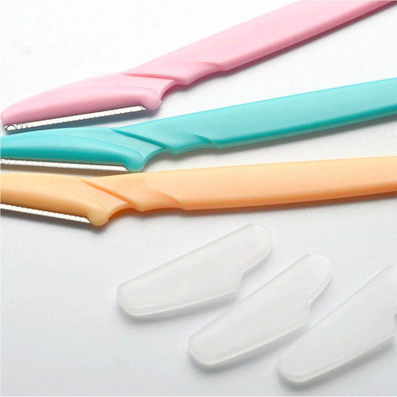 Kit com 3 Aparelhos de Barbear para Sobrancelhas e Rosto