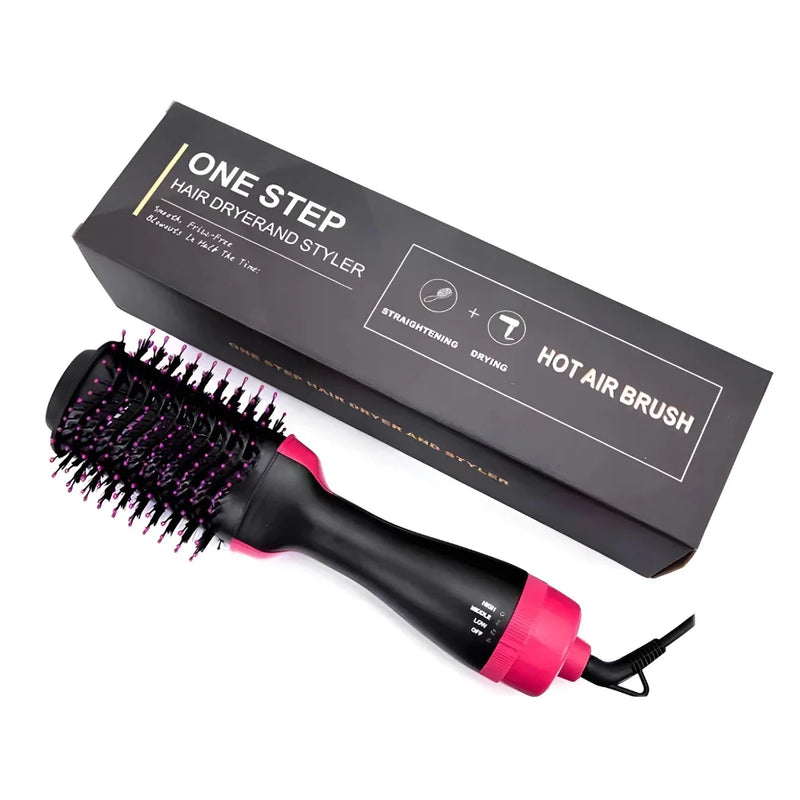 Escova Térmica 3 em 1 com Modelador Tumble