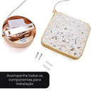 Lâmpada pendente de lustre de cristal dourado Pd45 Pd45