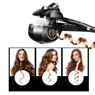 Modelador Capilar Digital Babyliss - Criação de Ondas e Cachos Automáticos para Estilo Profissional e Definição Perfeita