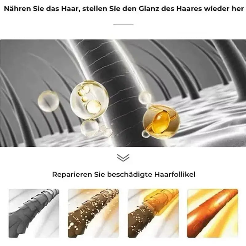 Essência de Cuidados com o Cabelo Yanjiayi Nutre e Restaura a Maciez de Todos os Tipos.