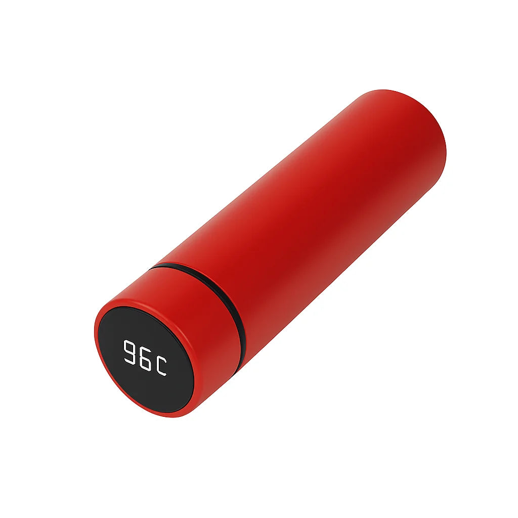 Garrafa Térmica Inox, Sensor de Temperatura Digital Inteligente Led para bebida quente e fria