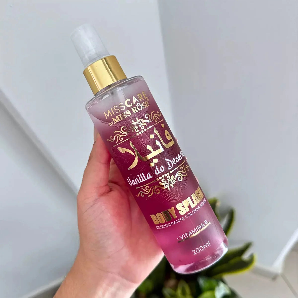 Body Splash Árabe Deodorant Cologne Vanilla of the Desert 200ml - Miss Rôse