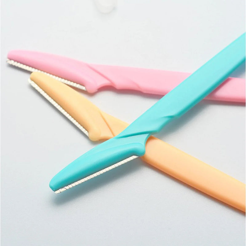 Kit com 3 Aparelhos de Barbear para Sobrancelhas e Rosto