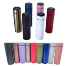 Garrafa Térmica Inox, Sensor de Temperatura Digital Inteligente Led para bebida quente e fria