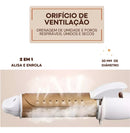 Mini Alisador e Modelador Profissional 2 em 1 Bivolt Cabelos Lisos e Cacheados Versáteis com Praticidade