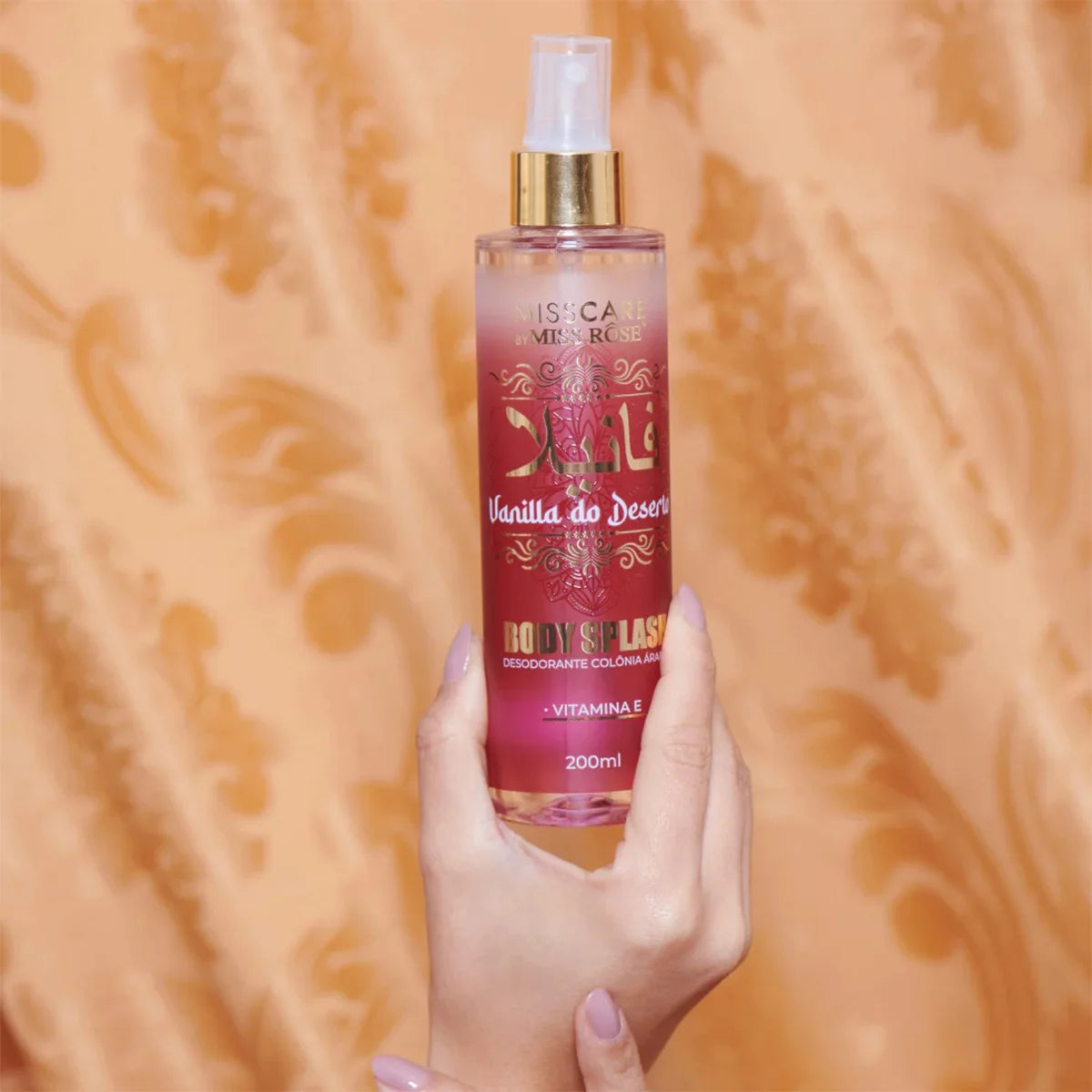 Body Splash Árabe Deodorant Cologne Vanilla of the Desert 200ml - Miss Rôse