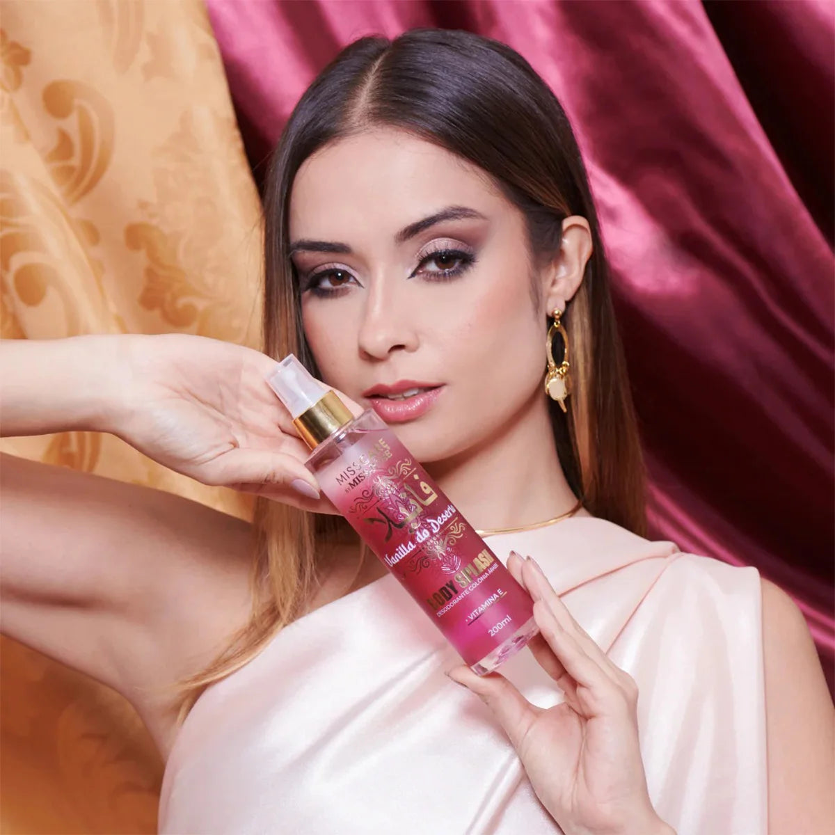 Body Splash Árabe Deodorant Cologne Vanilla of the Desert 200ml - Miss Rôse