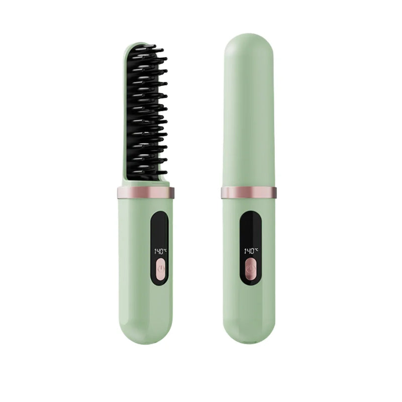 Modelador de Cachos Multifuncional - Portátil, Sem Fio e com Display de Temperatura