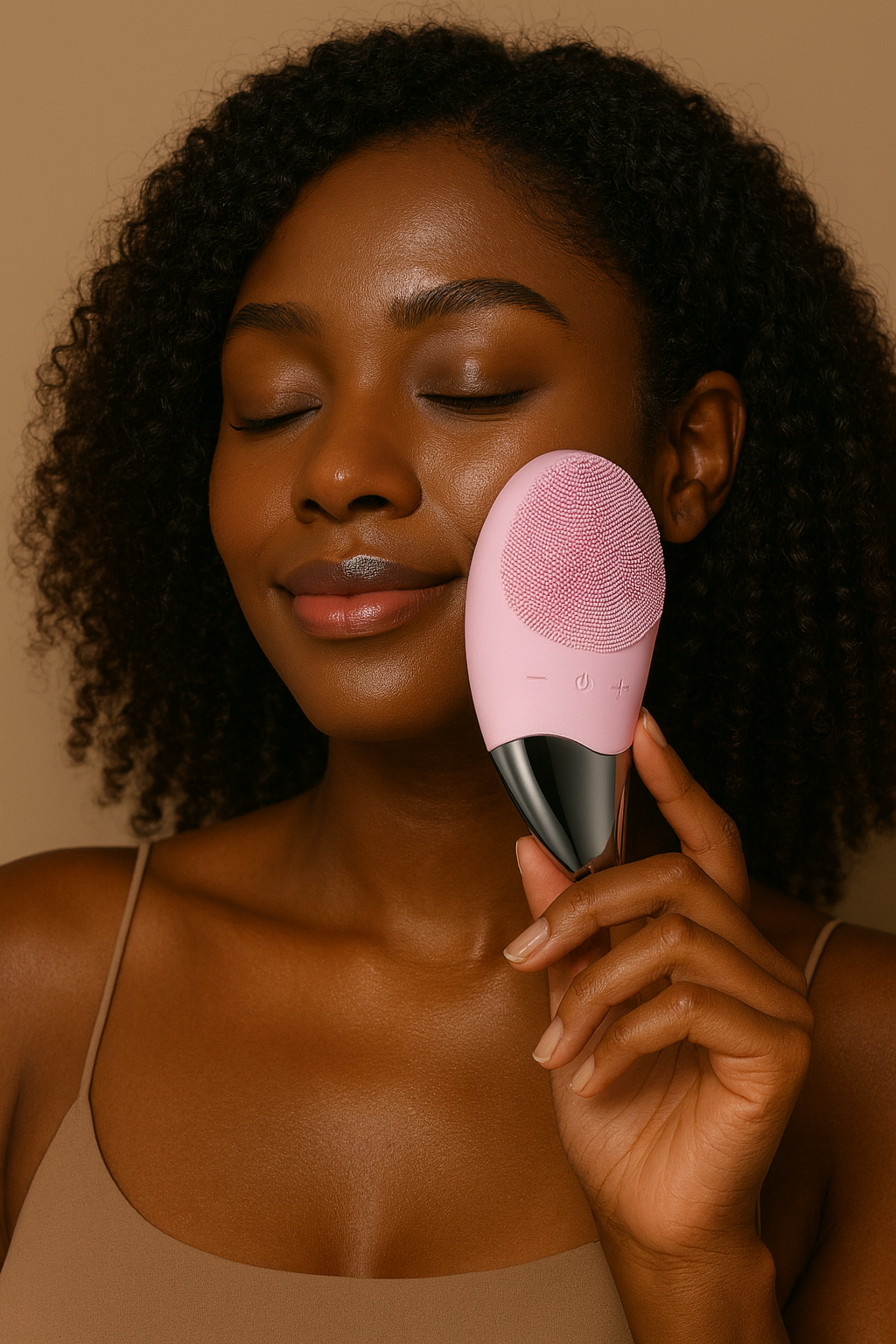 Mini Escova de Limpeza Facial Elétrica