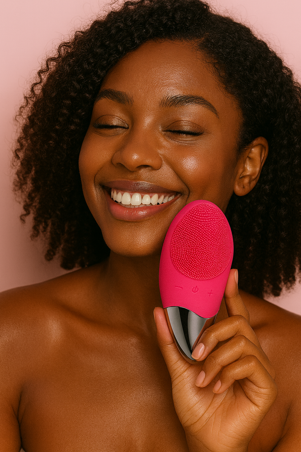 Mini Escova de Limpeza Facial Elétrica
