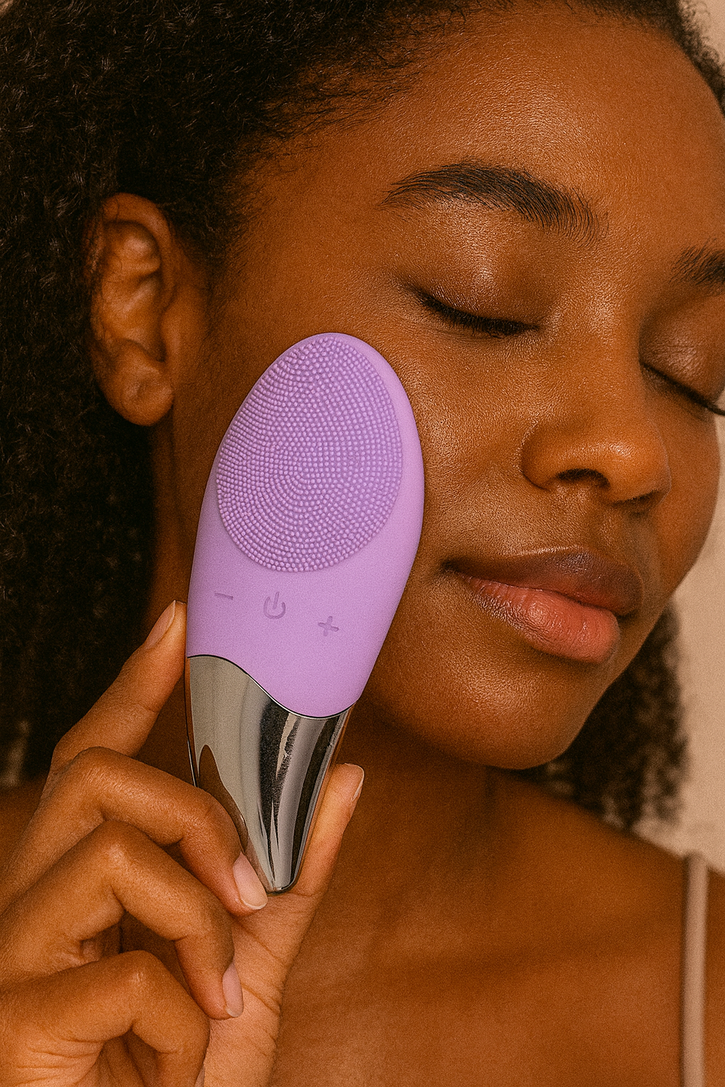 Mini Escova de Limpeza Facial Elétrica
