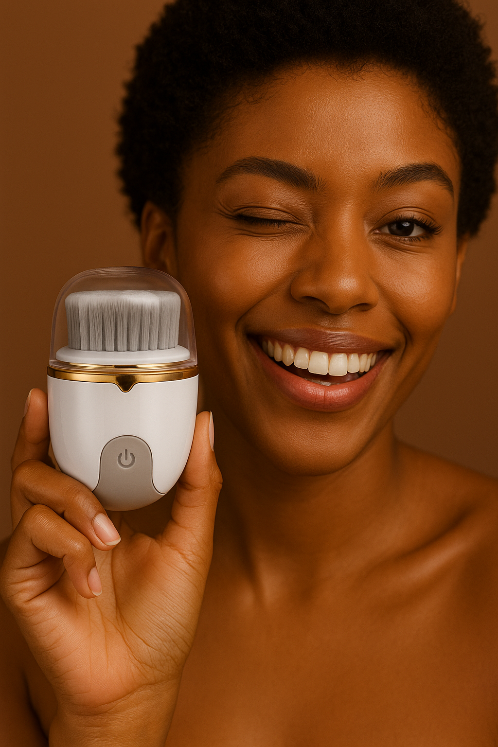 Limpador Facial Ultrassônico 3 EM 1