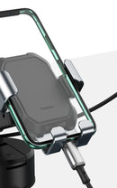 Suporte para telefone de carro Baseus Gravity Ventosa Suporte universal ajustável Suporte no suporte GPS do carro para iPhone 12 Pro Max Xiaomi POCO