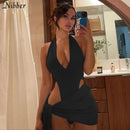 Nibber Sexy Beach Vacation Wear Basic Bikini Bodysuit Saias 2 Conjuntos de Duas Peças Para Roupas Femininas Ternos Maiô Feminino 2024