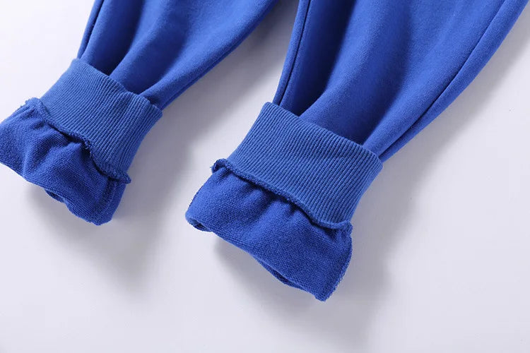 Venda de Calças Infantis Primavera Adolescente Menino Calças Esportivas Criança Casual Crianças Calças de Algodão Sólido Para Roupas de Menina Para 1-10 T
