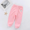 Nova Tendência Casual Bebê Crianças Meninos Meninas Calças Longas de Algodão Outono Calças Esportivas 1-6 Anos de Idade Calças Infantis Roupas Infantis