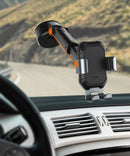 Suporte para telefone de carro Baseus Gravity Ventosa Suporte universal ajustável Suporte no suporte GPS do carro para iPhone 12 Pro Max Xiaomi POCO