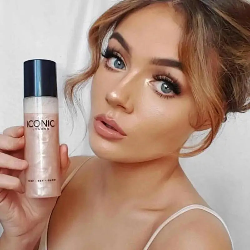 Bronzer Iluminador Líquido Spray Fixador Iluminador