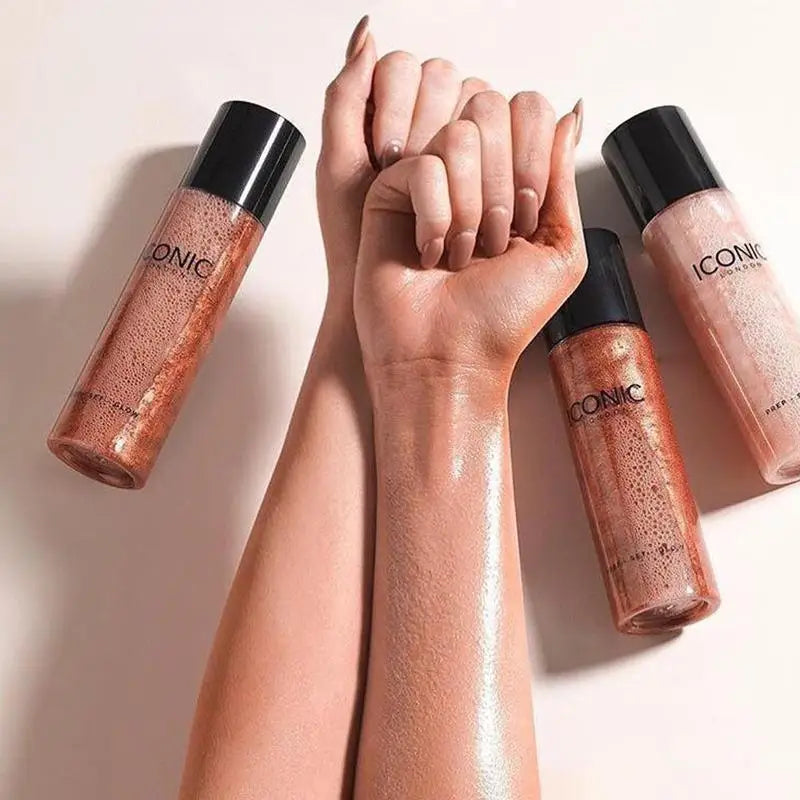 Bronzer Iluminador Líquido Spray Fixador Iluminador