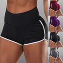 Novo Verão Esporte Shorts Mulheres Cintura Alta Elástica Sem Costura Leggings De Fitness Push Up Ginásio Treinamento Ginásio Calças Justas Bolso Curto