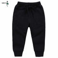 Venda de Calças Infantis Primavera Adolescente Menino Calças Esportivas Criança Casual Crianças Calças de Algodão Sólido Para Roupas de Menina Para 1-10 T