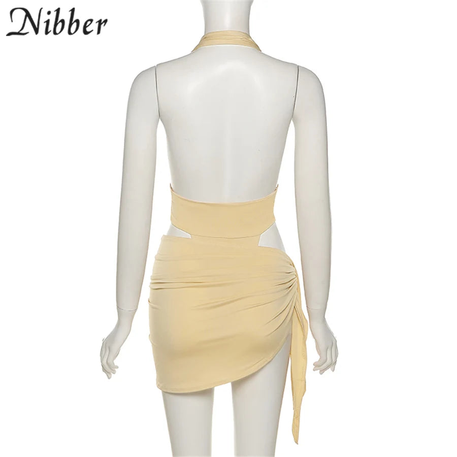 Nibber Sexy Beach Vacation Wear Basic Bikini Bodysuit Saias 2 Conjuntos de Duas Peças Para Roupas Femininas Ternos Maiô Feminino 2024