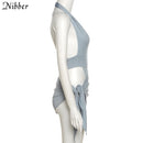 Nibber Sexy Beach Vacation Wear Basic Bikini Bodysuit Saias 2 Conjuntos de Duas Peças Para Roupas Femininas Ternos Maiô Feminino 2024