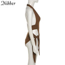 Nibber Sexy Beach Vacation Wear Basic Bikini Bodysuit Saias 2 Conjuntos de Duas Peças Para Roupas Femininas Ternos Maiô Feminino 2024