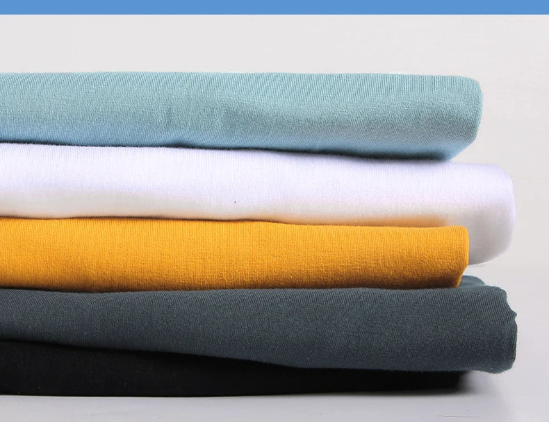 Camisetas masculinas 2024 Masculino Verão Algodão Manga Curta Moda Bottoming Tops Em Torno Do Pescoço Branco Tee Camiseta Oversized Roupas Masculinas