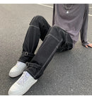 Cargo jeans Men Wide Leg Jeans Hip Hop Casual Men's Straight Baggy Denim Pants Streetwear Skateboard Pant Neutral Trousers