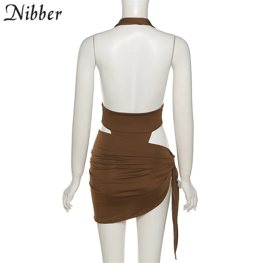 Nibber Sexy Beach Vacation Wear Basic Bikini Bodysuit Saias 2 Conjuntos de Duas Peças Para Roupas Femininas Ternos Maiô Feminino 2024