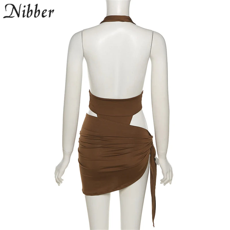 Nibber Sexy Beach Vacation Wear Basic Bikini Bodysuit Saias 2 Conjuntos de Duas Peças Para Roupas Femininas Ternos Maiô Feminino 2024