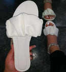 Luxo 2024 novas mulheres casuais casa sandálias duráveis dobre ao ar livre praia selvagem antiderrapante mulheres planas ms chinelos