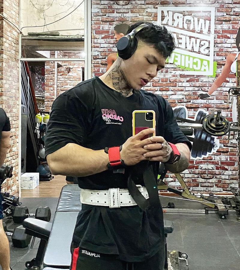 ANTI CARDIO Casual Oversized short sleeves cotton t shirt Gym Fitness Male Training Workout Cotton Tees Top New Fashion Clothes