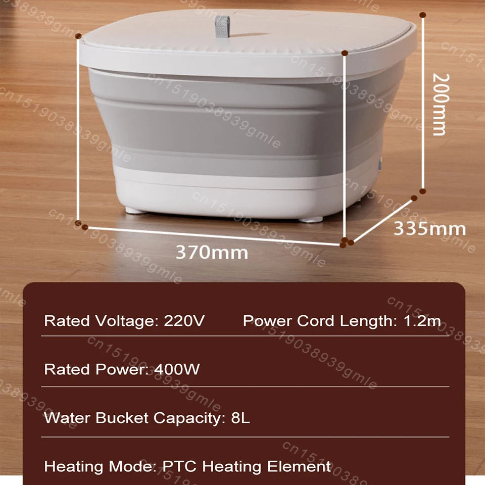 Banheira de Pés com Massagem Totalmente Automática