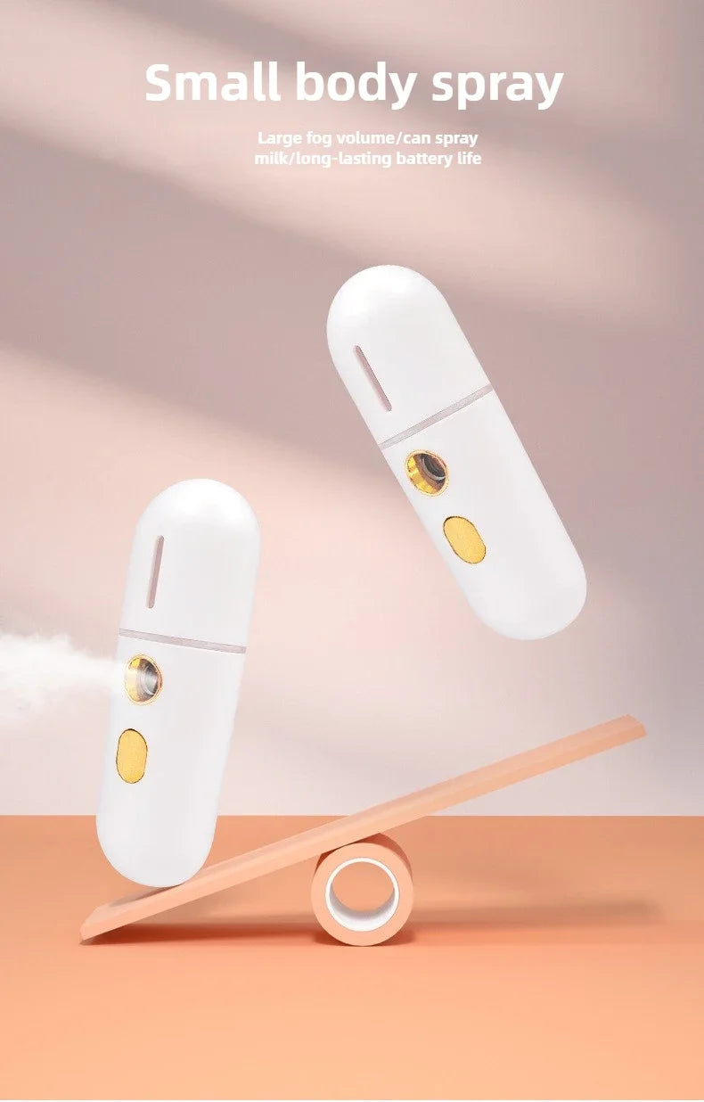 Mini Vaporizador Facial Nano Spray Hidratante