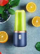 Liquidificador portátil com copo, 6 lâminas, máquina de suco doméstica, misturador de smoothies,Extractor de suco recarregável via USB, ferramenta de cozinha