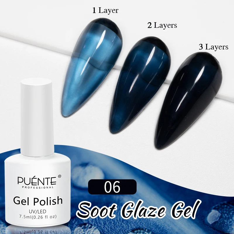 Esmalte em Gel Autonivelante 15ML Livre de Hema Gel Transparente Rígido Extensão de Unhas Modelagem 3D Cola para Strass Removedor de Verniz UV