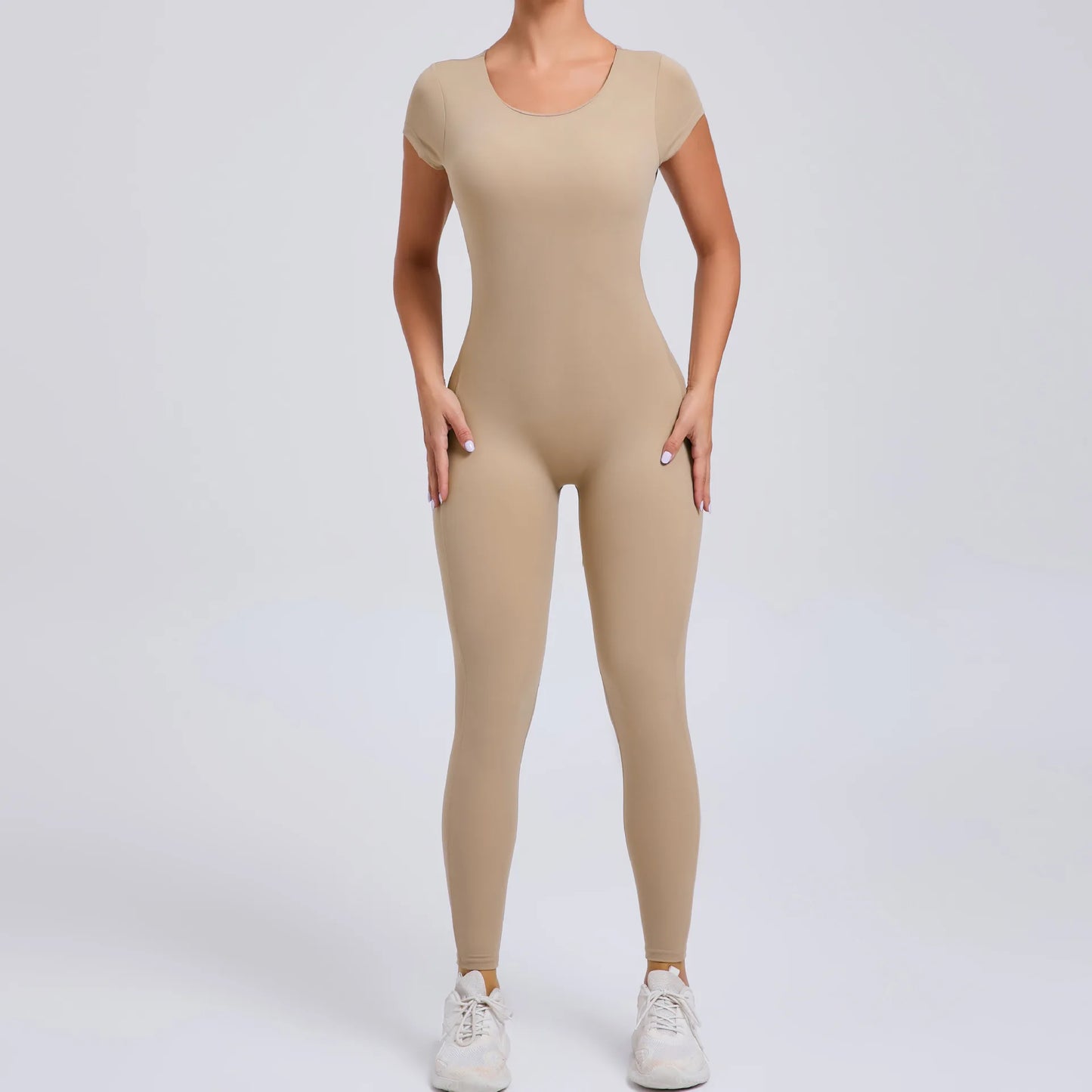 Sexy Mangas Compridas Terno Feminino Macacão Secagem Rápida Roupas de Ioga Treino Bodysuits Backless Esportes Macacão Mulheres Ginásio