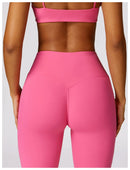 Sexy Fitness Treino Mulheres Conjunto de Ioga Treino Sem Costura Sportswear Roupas de Ginástica Sutiã Esportivo Top Leggings de Cintura Alta Ternos Esportivos