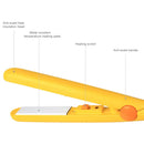 Mini Prancha Alisadora 2 em 1 Ferro de Alisar Cabelo Cerâmica de Turmalina Ferramenta para Alisar e Enrolar Cabelo Ferro de Cachos Portátil Pequeno