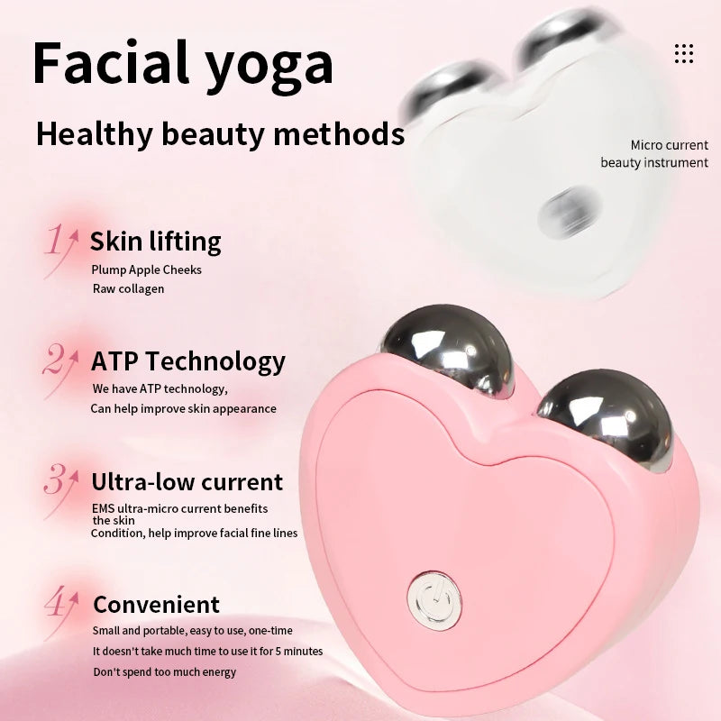 Massageador Facial Elétrico 3D com Microcorrente