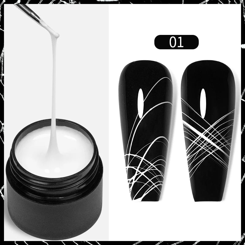 Esmalte em Gel Autonivelante 15ML Livre de Hema Gel Transparente Rígido Extensão de Unhas Modelagem 3D Cola para Strass Removedor de Verniz UV