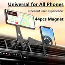 Suporte Magnético para Celular no Carro com Montagem para GPS - Suporte para iPhone 15 14 13 e Samsung Xiaomi Compatível com MagSafe