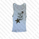 Woman Clothing Gothic Dress Harajuku Party Dresses Graphic Rock Y2k Clothes Black Mini Dress Punk Goth Emo Short Women's Summer