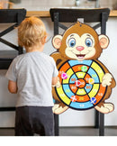 Jogos Educativos Dart Board Baby Toy Stickey Ball Dart Indoor Sports Child Montessori Games para crianças de 3 a 7 anos