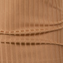 Homens Corrida Esportes Fitness Verão Novo Alto Elástico Listra Vertical Manga Curta Decote em V Slim Fit Malha Inferior Camisa Top