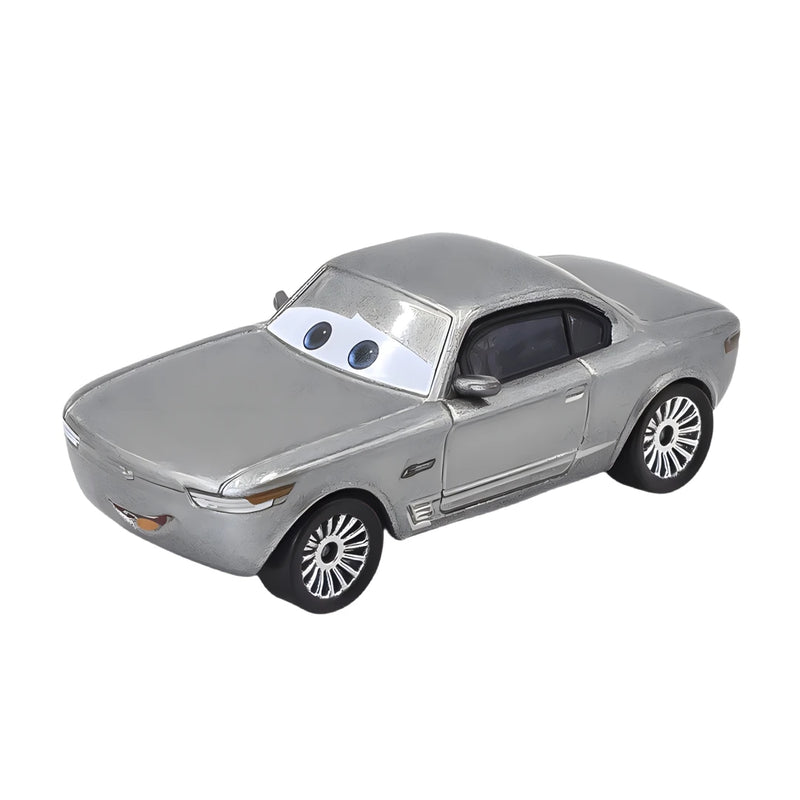 Disney Pixar Cars 3 Lightning Mcqueen Smokey Chick Hicks Collection 1:55 Veículos Diecast Alloy Car Toys Modelo Para Crianças Presente